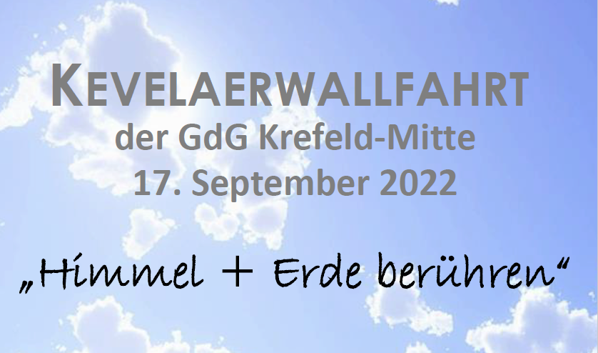 Cut von Handzettel Kevelaer Wallfahrt (c) GDG Krefeld Mitte